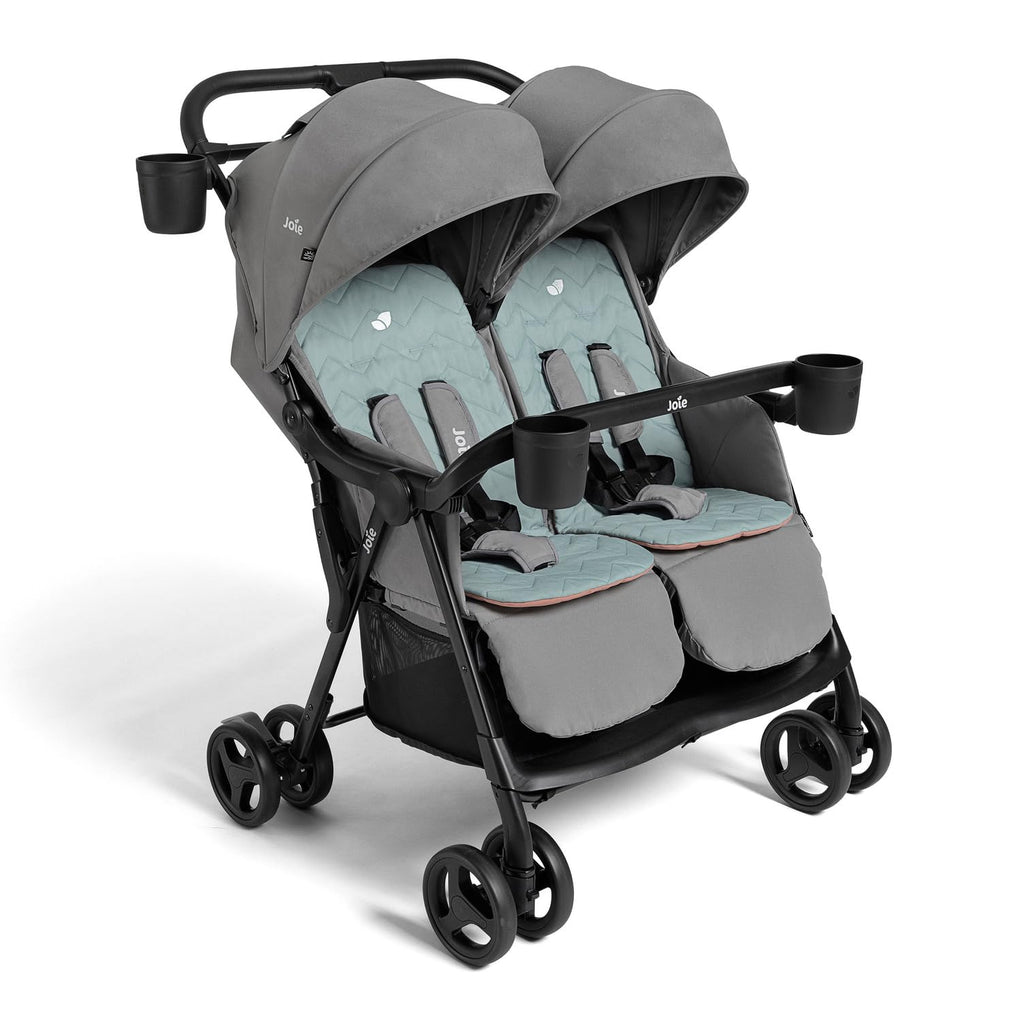 Baby Rosemary Side-by-Side Double Stroller - Lightweight, Compact
