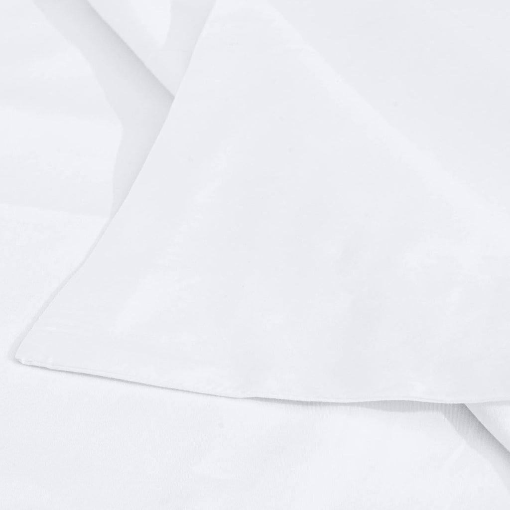 Cotton 26x26 Euro Sham Covers - 500 Thread Count Egyptian Cotton Euro Pillow Covers, 2 Pack Super Soft and Breathable