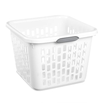 Square Laundry Basket, Plastic Clothes Hamper, 18 Pack