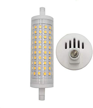 R7s 118mm Led Bulbs(2 Pack) 15W AC85-265V 3000K Warm White Ceramics J Type R7S Base T3 Double Ended 150W Halogen