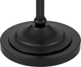 Castillo 72" High Black Torchiere Floor Lamp
