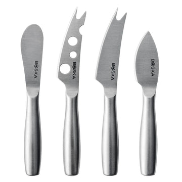 Cheese Knife Set Mini Copenhagen - 4 Stainless Steel Cheese Knives