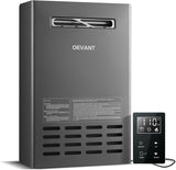 Outdoor Tankless Water Heater, 130, 000 BTU/5.3 GPM Propane Instant Hot Water Heater with CSA Certified＆Smart