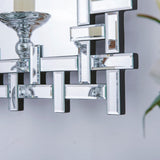 Decorative Mirrors for Wall, 47''x24'' Large Living Room Mirror with Beveled Glass Frame, Rectangle Accent Mirror