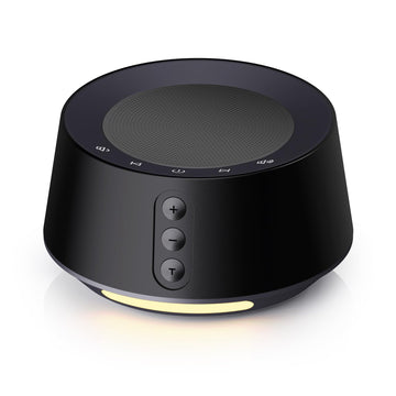 White Noise Machine with Night Light - 20, 10 Color Lights, 5 Timer Settings & Memory Function, Portable Sleep Sound