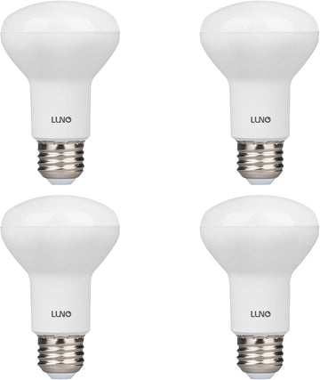 R20 Dimmable LED Bulb, 6.5W (45W Equivalent), 455 Lumens, 4000K (Neutral White), Medium Base (E26), UL Listed (4-Pack)