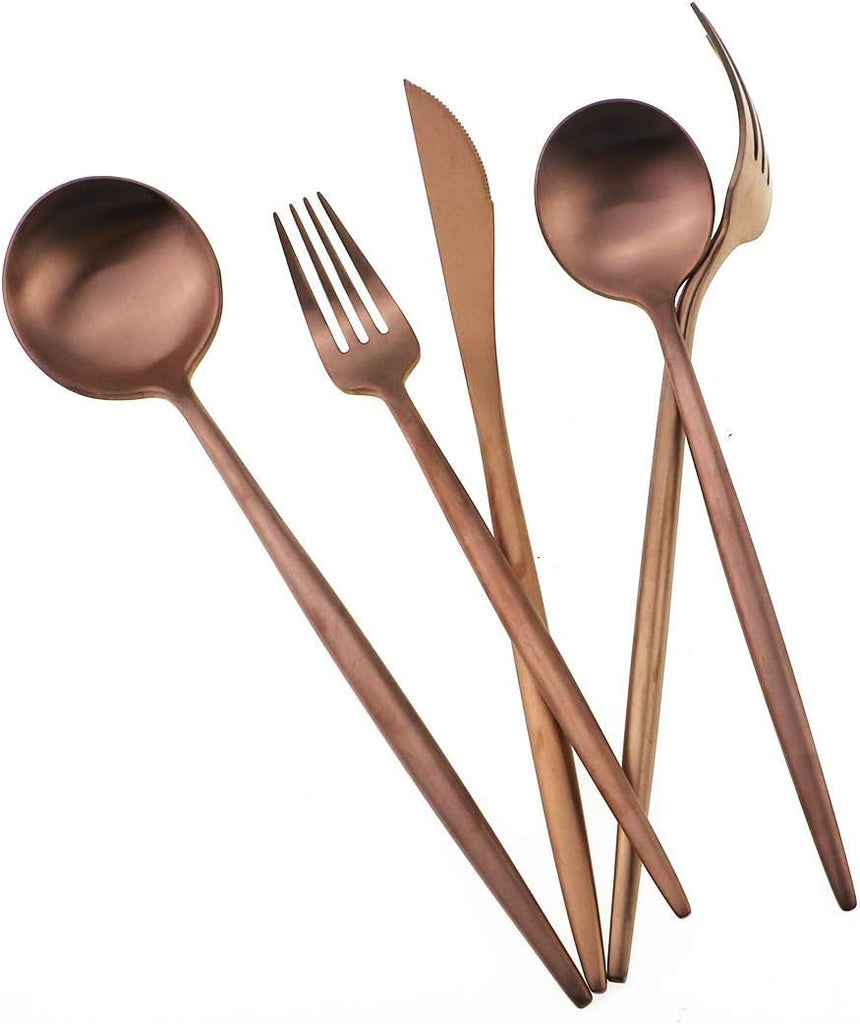 20-Piece 18/10 Stainless Steel Flatware Silverware
