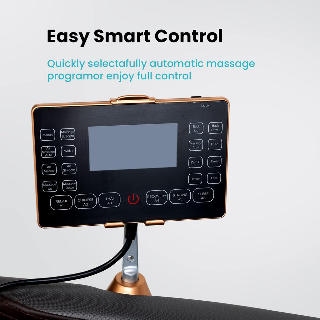 Massage Chair,Full Body Zero Gravity SL Track Massage Chair Recliner Chair with Smart Large Screen Bluetooth Speaker