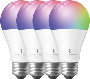 Zigbee Smart Color Bulb ZL1 4Pack,Compatible with Home Assistant(ZHA&Z2M), SmartThings,Aeotec,Homey,Hubitat or Echo