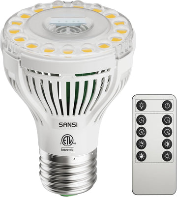 5W Dimmable Grow Light Bulb, Full Spectrum with Remote Control