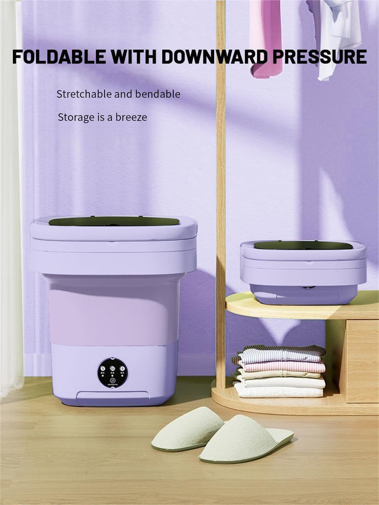 Portable Washing Machine, Mini Washer,20L Upgraded Large Capacity Foldable Washer.Deep Cleaning of Underwear, Baby