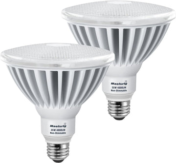 PAR38 LED Flood Light Bulbs, 300W Equivalent, Indoor Outdoor Flood Light Bulb, Daylight 5000K, Waterproof, 35W