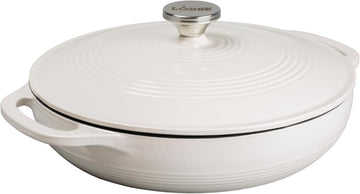 Essential Enamel Braiser - Refrigerator- & Oven-Safe up to 500° F - Heat-Retaining, Induction-Safe & PFAS-Free Enamel