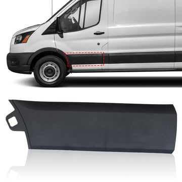 Front Sliding Door Body Molding Trim for Transit 150 250 350 HD