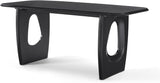 Modern Dining Table for 4-6 People,68'' Rectangle Dining Table, Kitchen Table with Pedestal Base, Dinner Table for