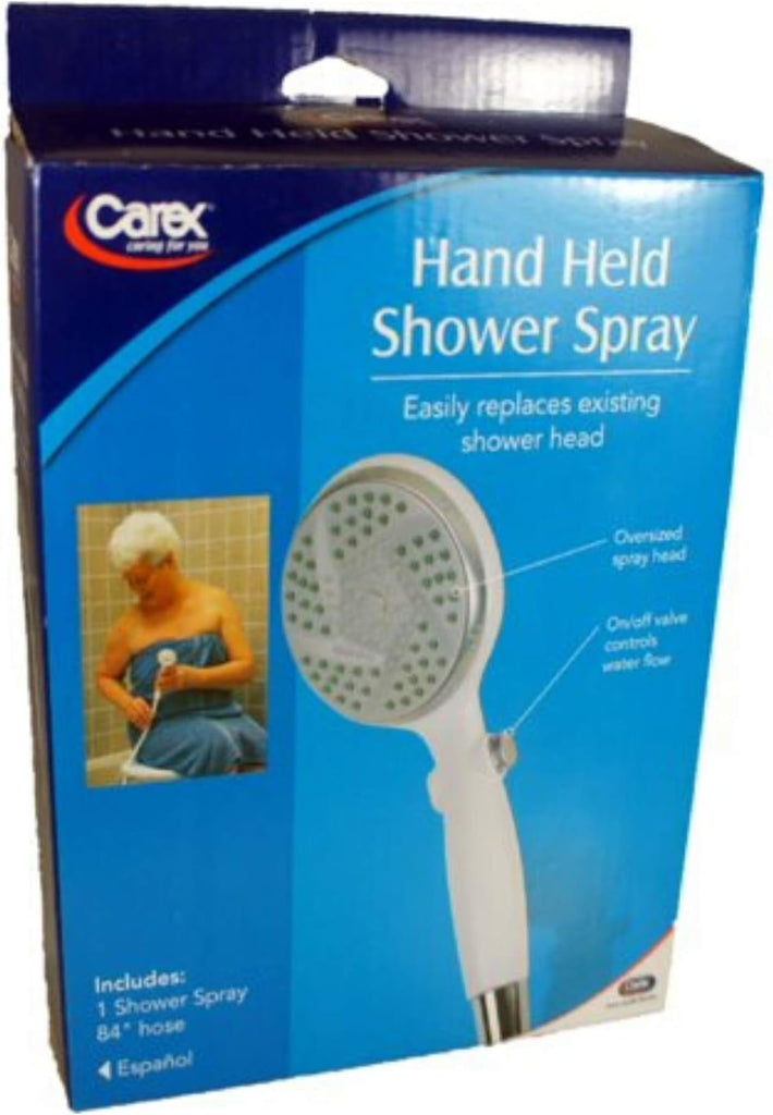 Handheld Shower Head with Extra Long 84" Flexible Hose and Convenient Pause Function