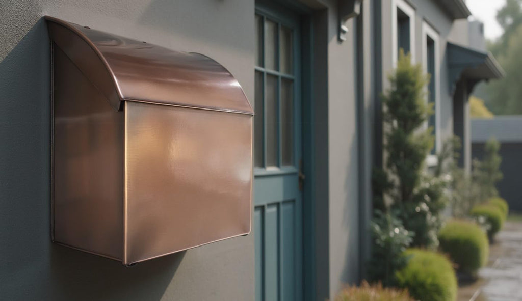 Baxter Extra Large Capacity Mailbox - Extra Large Mailboxes Wall Mount, Rust Resistant Galvanized Metal Mailbox