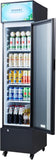 BODEGACOOLER Commercial Drink Fridge with Glass Door, Tall Beverage Cooler for B