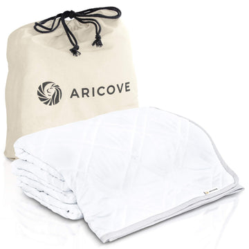 Cooling Weighted Blanket for Adults, 25lbs, Queen/King Size, 80x87 inches, Silky Soft Bamboo Viscose, Machine