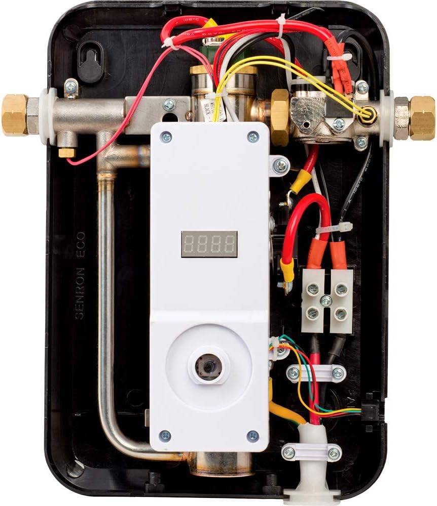 8 Tankless Water Heater, Electric, 8-kW - Quantity 1, 12 x 8 x 4