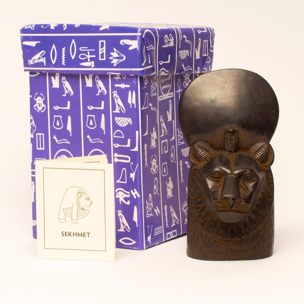 Sekhmet Bust Black - 4.5" - Made in Egypt