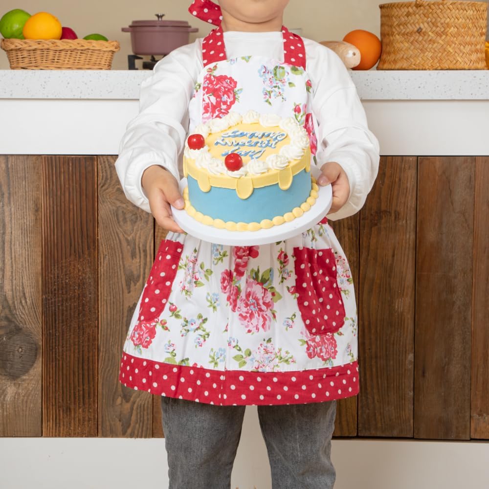 Cooking Aprons with Pockets for Mama and Me, Parent and Child Matching Aprons, Gifts for Thanksgiving, Christmas
