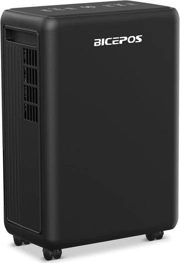 2000 Sq.Ft Dehumidifier for Basement, 30 Pints Dehumidifiers for Home with Drain Hose, 3 Mode, Auto Defrost