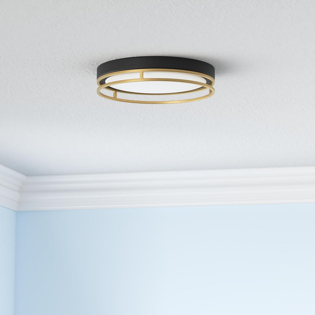 12.5 Inch LED Flush Mount Ceiling Light Fixture, 26W, Super Bright 1700 Lumens, 3 Color 3000K/4000K/5000K, Dimmable