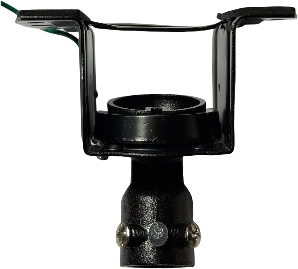 Sloped Ceiling Adapter for Ceiling Fans - Fits Vaulted Ceilings up to 45°, Black