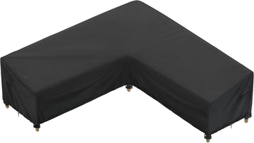 Outdoor Sectional Cover for 85 x 85 inch L-Shaped Couch Sofa