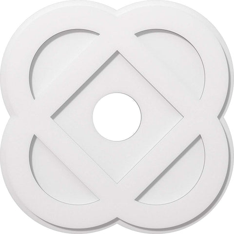 Charlotte Architectural Grade PVC Contemporary Urethane Ceiling Medallions 24"OD x 5"ID x 9 1/2"C x 