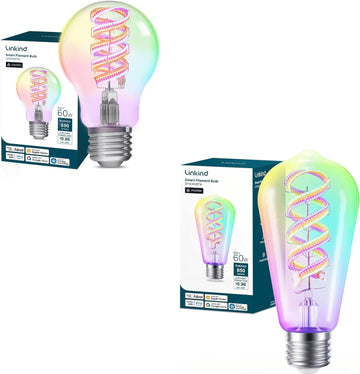 Matter ST19/ST58 Smart Bulbs 1Pack & A19 Smart Edison Bulb 1Pack