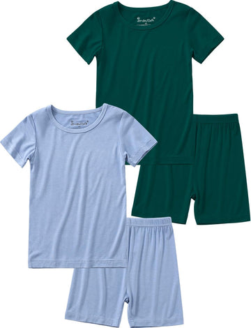 Kids Bamboo Rayon Pajamas Set Kids Sleepwear