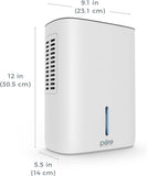 PureDry Deluxe Dehumidifier - Mid-Sized 1.5L Water Tank Eliminates 500ml/day in Excess Moisture from Closets