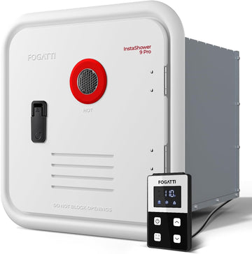 InstaShower 9 Pro RV Tankless Water Heater, 66, 000 BTU (Highest Output), Built-in Mixing Tank