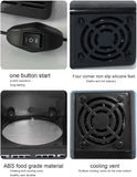 Mini USB Fridge Cooler Beverage Drink Cans Cooler Warmer Refrigerator for Laptop Bedroom, Portable Cold Fridge for