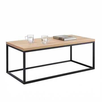 Natural Oak Coffee Table, 40"