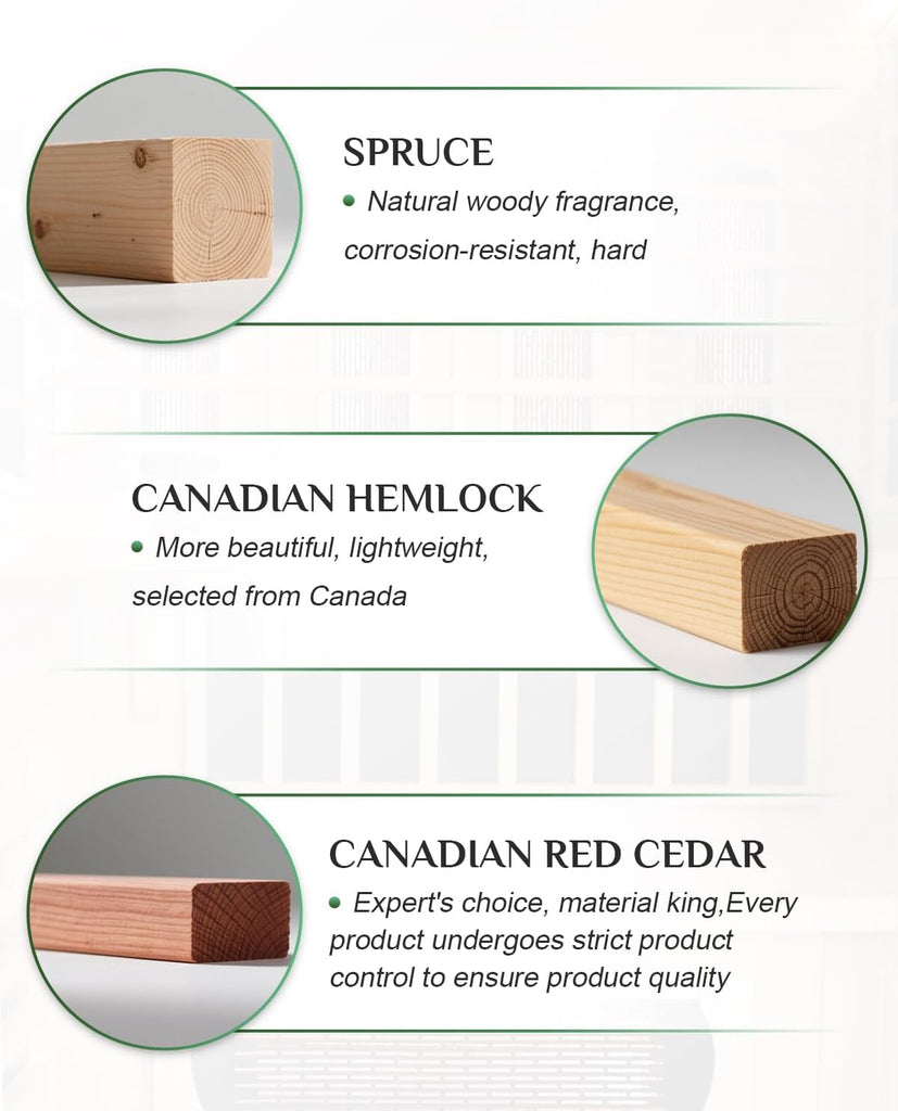 Customize Outdoor Barrel Sauna Rooms,2-10 Person Canadian Cedar Steam Barrel Saunas,Customization of Size, Color
