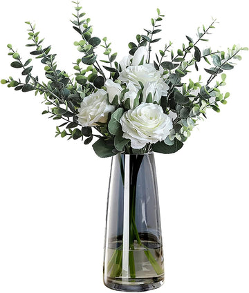 Modern Glass Vase Crystal Clear Glass Vase