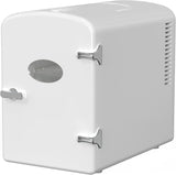Mini Fridge, 6L/9 Can Skincare Beverage Small Refrigerator for Bedroom, Office, Dorm, Car, 100% Freon-Free Cooler and