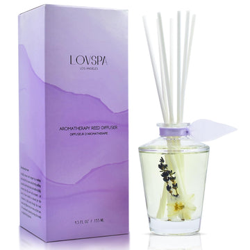 Sleep Lavender Vanilla Reed Diffuser Set with Sticks