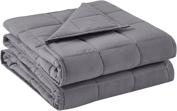 Weighted Blanket Heavy Blanket, Calm and Sleep, Premium Soft and Comfortable Material and Glass Beads (Dark Grey