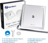 Square Rain Shower Head With Extension Arm