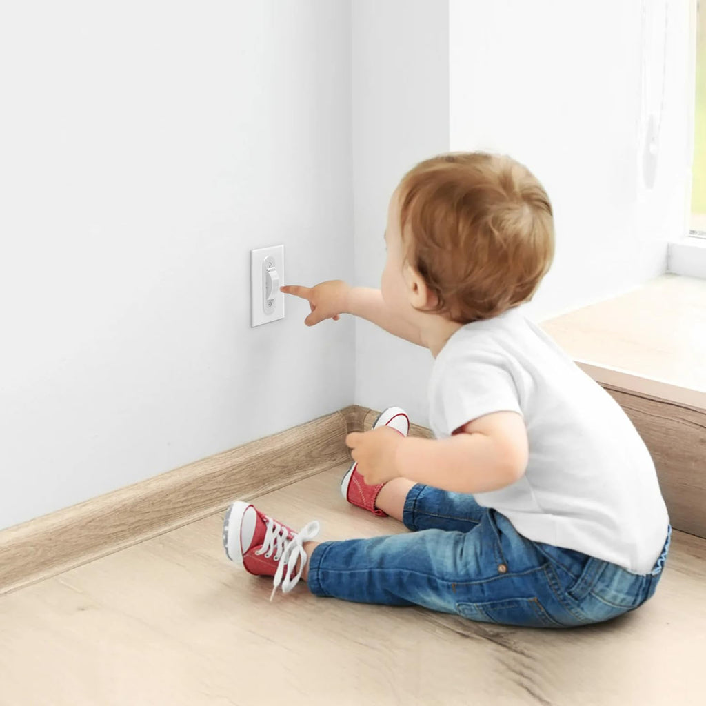 Wall Switch Guard, Child Proof Light Switch Cover Guard | Toggle Style | Light Switch Protection | Keep Toggle Switch