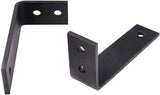 Quadro 4002 | Interior barn Bypass Sliding Doors with Frosted Glass, MDF, 56x84, Black, Modern Style