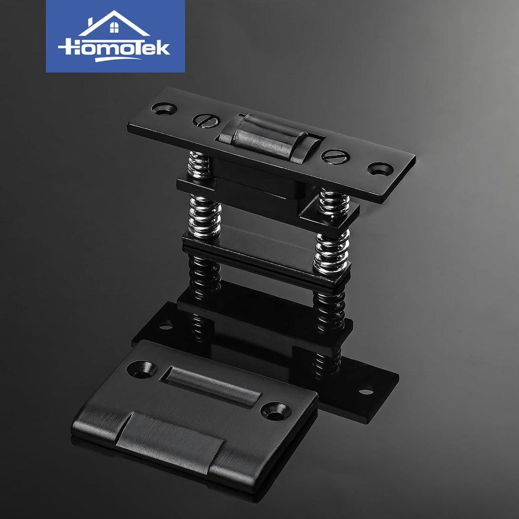 2 Pack Commercial Heavy Duty Door Roller Catch, Drive in Ball Catch with Strike Plate Solid Zinc Adjustable Silent Door