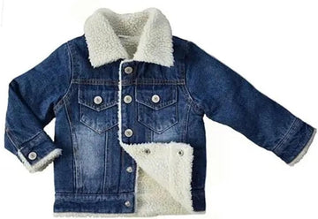 Girls' Denim Jacket Outerwear, 12 Months