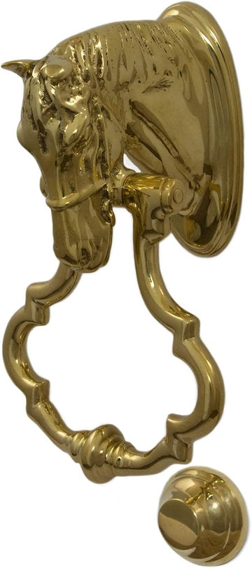 Brass Horse Door Knocker