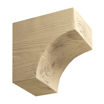 5" W x 11" H x 11" P Premium Architectural Corbel, Wood-Grained Cove
