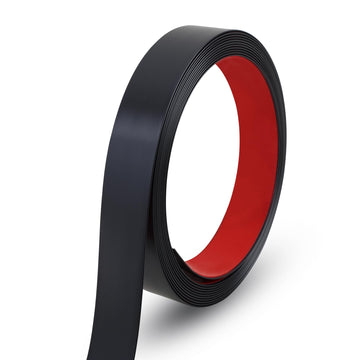 196.8" x 1" Matte Black Molding & Wall Trim, Flexible Peel and Stick Decorative Strip for Tile, Mirror, Ceiling